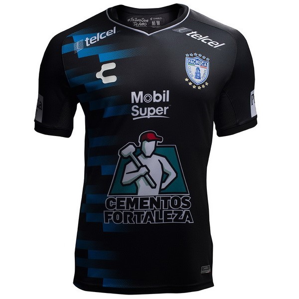 Camiseta Pachuca Replica Segunda Ropa 2018/19 Negro